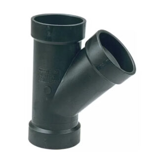 Boone 12YA 1-1/4" x 45° ABS Wye