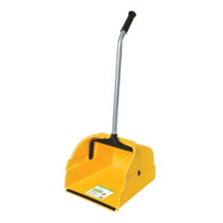 Simple Spaces 8497 Jumbo Plastic Lobby Dustpan - Yellow