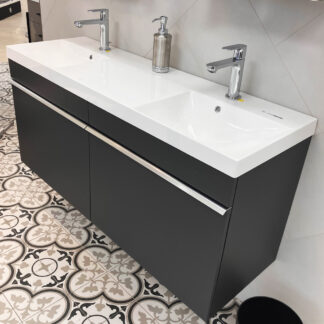 Vanico Maronyx KM84A560-48 Mini-16 48" Wallmount Bathroom Vanity - Graphite