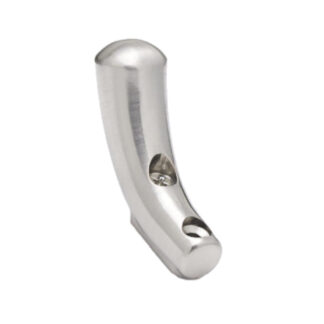 Richelieu RH1503011195 60mm x 19mm Studio Hook - Brushed Nickel