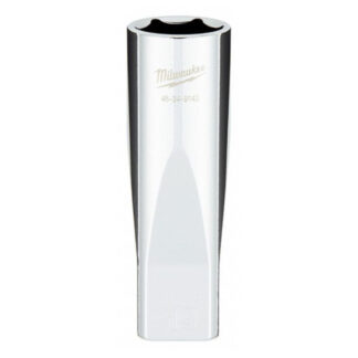 Milwaukee 45-34-9143 1/2" Drive 19MM Metric 6-Point Deep Socket with FOUR FLAT™ Sides