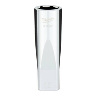 Milwaukee 45-34-9142 1/2" Drive 18MM Metric 6-Point Deep Socket with FOUR FLAT™ Sides