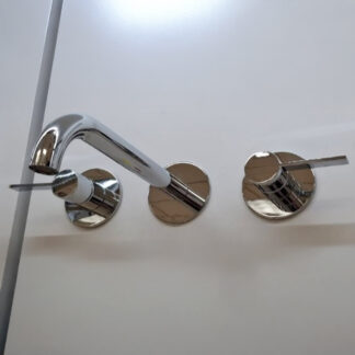 Aquabrass 68029PC Wallmount Faucet with 83029 Rough-In - Chrome