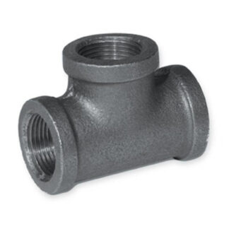 Schultz 5520-606 1-1/4" Tee - Black