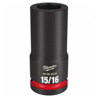 Milwaukee 49-66-6338 SHOCKWAVE Impact Duty™ 3/4"Drive 15/16" Deep 6 Point Socket