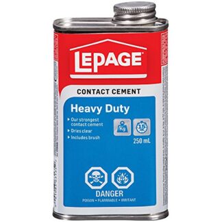 LePage 1504724 Heavy Duty Contact Cement, 250mL