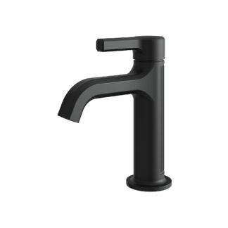 Aquabrass 47014BK Ariston Single-Hole Lavatory Faucet - Matte Black