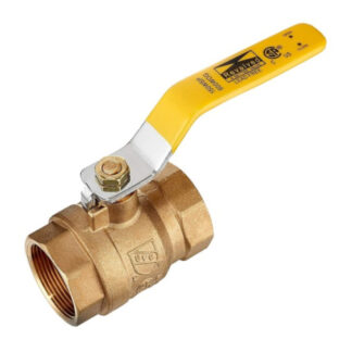 Schultz 1107-844 3/4" Solder Full Port Ball Valve - Brass