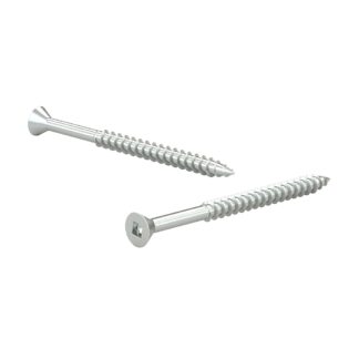 Reliable Fasteners FKWZ6134VP #6X1-3/4" Flat Head Regular Thread Wood Screws, Box of 100