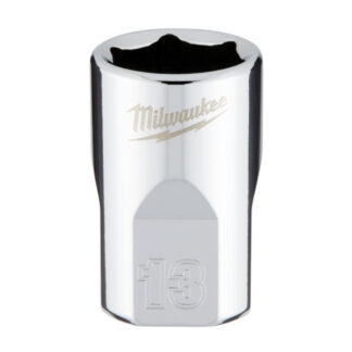 Milwaukee 45-34-9083 3/8" 3/8" Drive 13mm Metric Socket with FOUR FLAT™ Sides