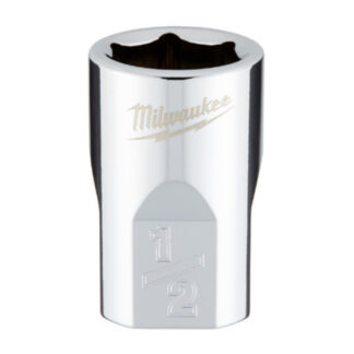Milwaukee 45-34-9064 3/8" Drive 1/2" SAE Socket with FOUR FLAT™ Sides