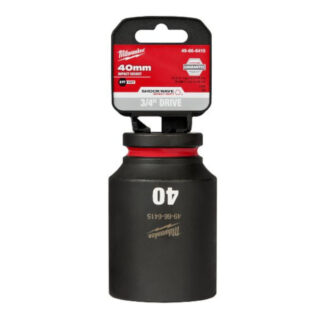 Milwaukee 49-66-6415 SHOCKWAVE™ Impact Duty 3/4" Drive 40MM Deep 6 Point Socket