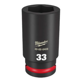 Milwaukee 49-66-6408 SHOCKWAVE Impact Duty™ 3/4"Drive 33MM Deep 6 Point Socket