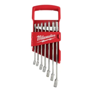 Milwaukee 48-22-9407 SAE Combination Wrench Set, 7 Pack