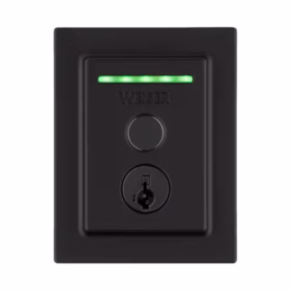 Weiser GED2400X514VP Halo Touch Deadbolt - Matte Black