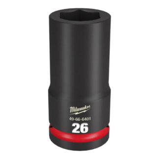 Milwaukee 49-66-6401 SHOCKWAVE Impact Duty™ 3/4"Drive 26MM Deep 6 Point Socket