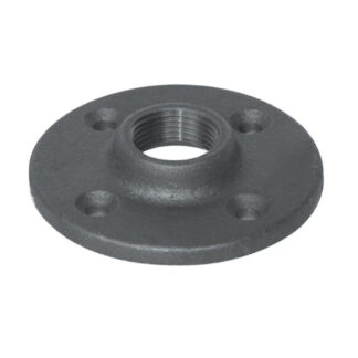 Schultz 5521-608 2" Floor Flange - Black