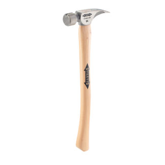 STILETTO® 14oz Milled/Curved Hickory Hammer