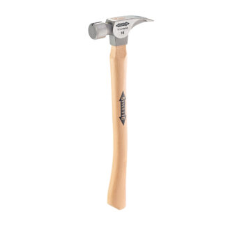 STILETTO® 16oz Milled/Curved Hickory Hammer