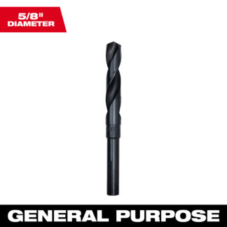 5/8" S&D Black Oxide Drill Bit