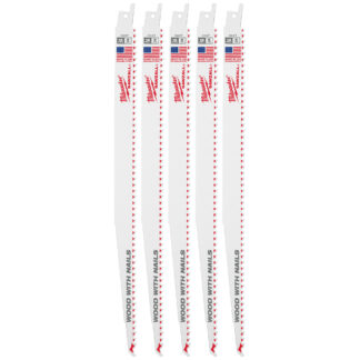 12" 5 TPI SAWZALL® Blade for Wood with Nails (5 PK)