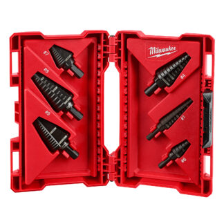 6PC Step Drill Bit Set