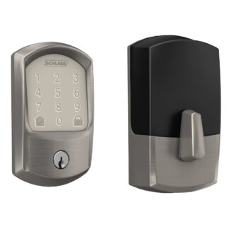 Schlage BE489WBGRW619 Encode™ Smart WiFi Deadbolt - Satin Nickel