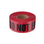 1000' Premium Red Barricade Tape-Danger Do Not Enter