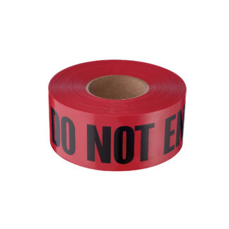 1000' Premium Red Barricade Tape-Danger Do Not Enter