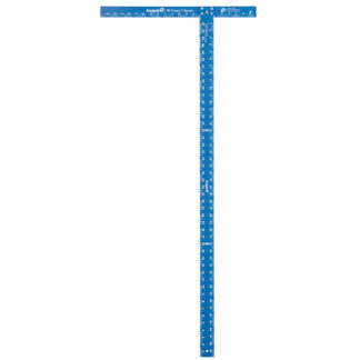 48 in. Blue Drywall T-Square