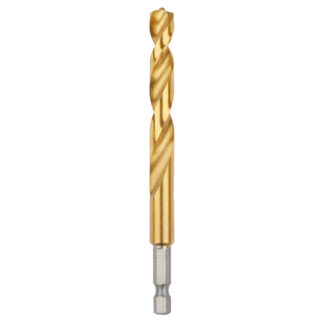 3/8" SHOCKWAVE™ Impact Duty RED HELIX™ Titanium Drill Bit