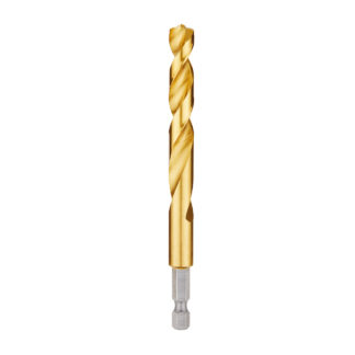 25/64" SHOCKWAVE™ Impact Duty RED HELIX™ Titanium Drill Bit