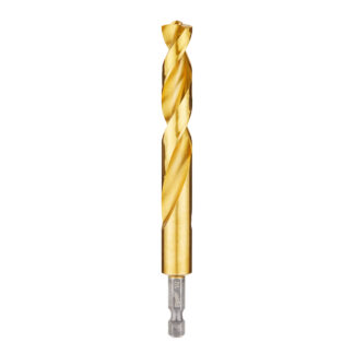 1/2" SHOCKWAVE™ Impact Duty RED HELIX™ Titanium Drill Bit