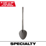SDS Max Clay Spade Chisel 4-1/4