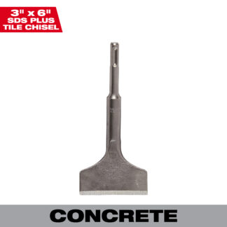 SDS Plus Tile Chisel 3" X 6"