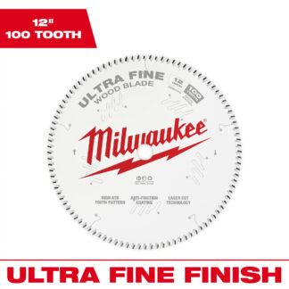 12" 100T Ultra Fine Finish Circular Saw Blade