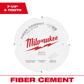 7-1/4" PCD/Fiber Cement Circular Saw Blade
