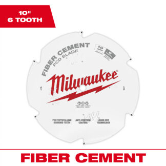 10" PCD/Fiber Cement Circular Saw Blade