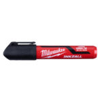 INKZALL™ (12) Large Chisel Tip Black Marker