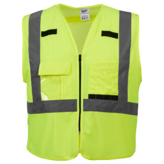 Class 2 High Visibility Yellow Safety Vest - 2XL/3XL (ANSI/CSA)