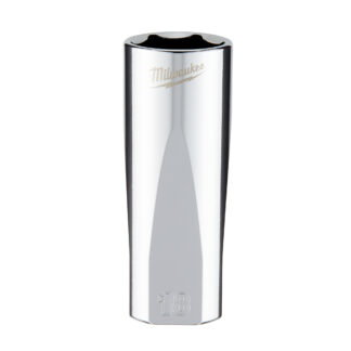 3/8" Drive 18mm Metric Deep Socket with FOUR FLAT™ Sides