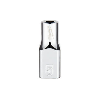 1/4" Drive 5mm Metric Socket with FOUR FLAT™ Sides