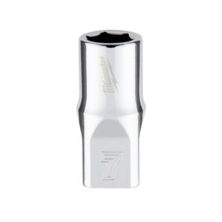 1/4" Drive 7mm Metric Socket with FOUR FLAT™ Sides