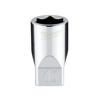 1/4" Drive 10mm Metric Socket with FOUR FLAT™ Sides