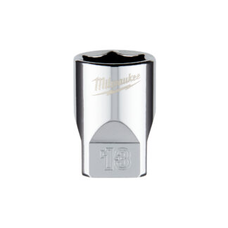 1/4" Drive 13mm Metric Socket with FOUR FLAT™ Sides