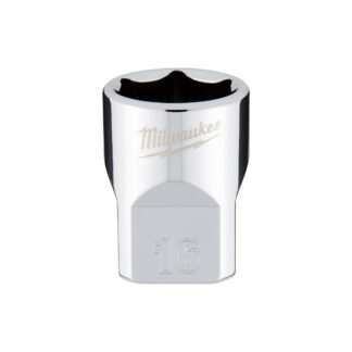 3/8" Drive 16mm Metric Socket with FOUR FLAT™ Sides