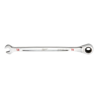 1/4" SAE Ratcheting Combo Wrench