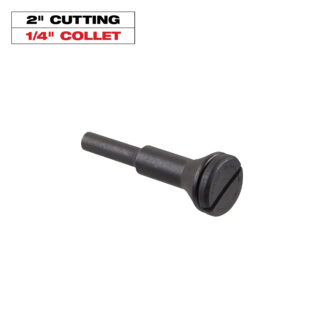 1/4" Cut Off Wheel Arbor