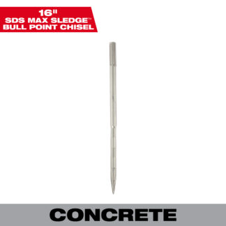 SDS Max SLEDGE™ 16" Bull Point Chisel