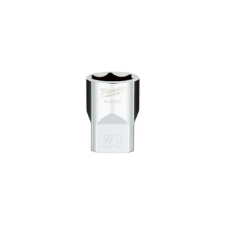 1/2" Drive 20MM Metric 6-Point Socket with FOUR FLAT™ Sides